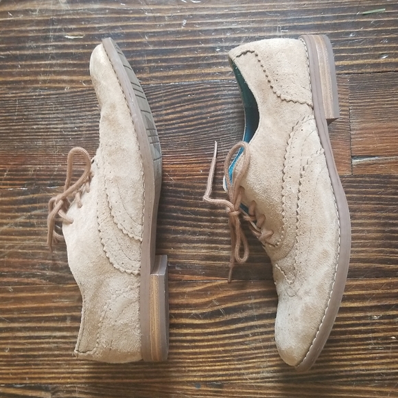 Cynthia Rowley Suede Oxfords - Picture 4 of 6